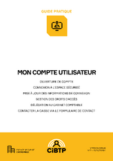 Guide espace sécurisé | Mon compte utilisateur
