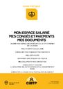 Guide Espace sécurisé | Mon espace salarié, mes congés et paiements, mes documents