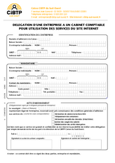 Mandat de délégation à un tiers déclarant (site de Toulouse)