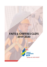 Faits & chiffres clés 2020 de la caisse CIBTP du Sud-Ouest